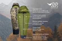 Load image into Gallery viewer, DD Jura 2 Sleeping Bag (Regular) - MC multi camo
