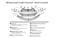 Load image into Gallery viewer, DD SuperLight Jungle Hammock