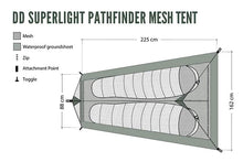 Load image into Gallery viewer, DD SuperLight Pathfinder Mesh Tent