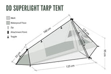 Load image into Gallery viewer, DD SuperLight Tarp Tent