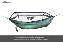 Load image into Gallery viewer, DD Travel Hammock / Bivi Olive Green