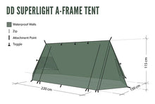 Load image into Gallery viewer, DD SuperLight A-Frame Tent