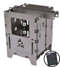 Load image into Gallery viewer, BE Bushbox LF Titanium Outdoor Stove
