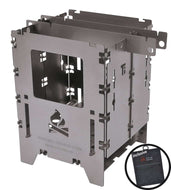 BE Bushbox LF Titanium Outdoor Stove