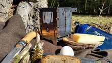 Load image into Gallery viewer, BE Bushbox LF Titanium Outdoor Stove