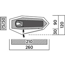 Load image into Gallery viewer, Easy Camp Geminga 100 Compact 1 man tent