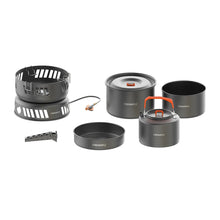 Load image into Gallery viewer, Firemaple Cooking Kit with Pots and Pans With Gas Burner