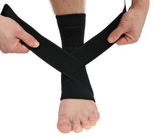 Load image into Gallery viewer, Apara Adjustable Ankle Support – Lightweight Compression Sleeve for Everyday Use and Activity