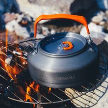 Load image into Gallery viewer, FireMaple Feast T3 Aluminium Kettle 0.8L (Black Handle)