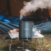 Load image into Gallery viewer, FireMaple Petrel G3 Cooking set (Ultralight) with Greenpeak stove