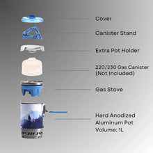 Load image into Gallery viewer, Firemaple Polaris Pressure Regulator Cooking System (Blue)