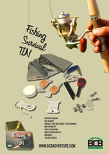 Load image into Gallery viewer, BCB Fishing Survival Tin