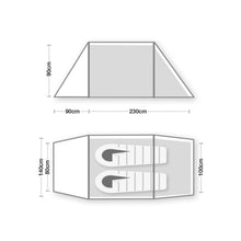 Load image into Gallery viewer, Wild Country Hoolie Compact 2 Tunnel Tent