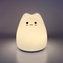 Load image into Gallery viewer, Silicone Cat Lamp Night Light