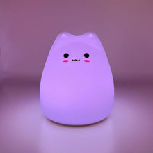 Load image into Gallery viewer, Silicone Cat Lamp Night Light