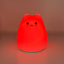 Load image into Gallery viewer, Silicone Cat Lamp Night Light