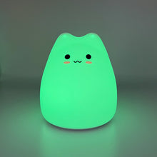Load image into Gallery viewer, Silicone Cat Lamp Night Light