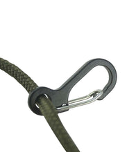 Load image into Gallery viewer, Kombat Paracord Carabiners Metal - 10 Pack - Black