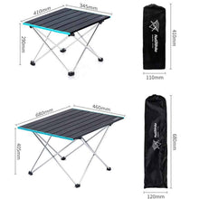 Load image into Gallery viewer, Naturehike Lightweight Aluminum Folding Camping Table (Large)