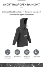 Load image into Gallery viewer, Naturehike Short hooded Lightweight Raincoat