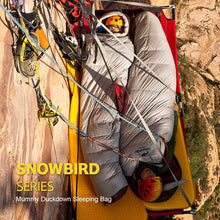 Load image into Gallery viewer, Naturehike Snowbird Mummy duck down winter Sleeping Bag (Various Sizes and Ratings )