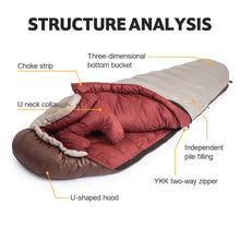 Load image into Gallery viewer, Naturehike Snowbird Mummy duck down winter Sleeping Bag (Various Sizes and Ratings )