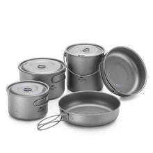 Load image into Gallery viewer, Naturehike Titanium Lightweight Cookware