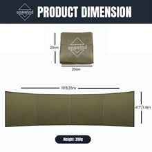 Load image into Gallery viewer, Onewind 6M Camping Windscreen/ Windblocker (With or Without Poles)