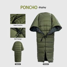 Load image into Gallery viewer, Onewind Hammock Topquilt Poncho  (2 °C - 10 °C) - Large