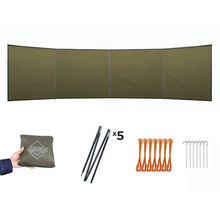 Load image into Gallery viewer, Onewind 6M Camping Windscreen/ Windblocker (With or Without Poles)