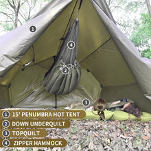Load image into Gallery viewer, Onewind Penumbra Hot Tent Tarp - Forest Green
