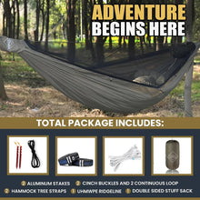 Load image into Gallery viewer, Onewind Tempest 12' Zipper Camping Hammock