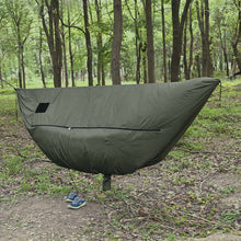 Load image into Gallery viewer, Onewind Zippered Windsock Winter Cover  - Green