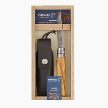 Load image into Gallery viewer, Opinel No 8 Olive Wood with Sheath