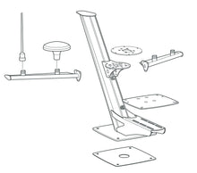 Load image into Gallery viewer, Scanstrut PTM | R1 | 1 PTM | R1 | 1 PTM | R1 | 1 Tapered Rada | 4Boats