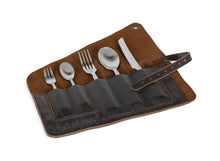 Load image into Gallery viewer, Petromax Leather Cutlery Bag