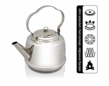 Load image into Gallery viewer, Petromax Stainless Tea Kettle (Various Sizes)