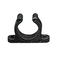 20mm Black Plastic Support Clip Screwed | Nuova Rade 45198 | Marine Pipe Hose
