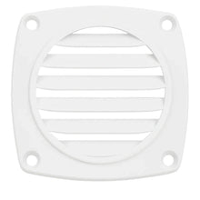 Load image into Gallery viewer, 5 x Nuova Rade 12410 Boat Ventilation Shaft Grille 65-70mm White UV Resistant Round