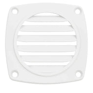 5 x Nuova Rade 12410 Boat Ventilation Shaft Grille 65-70mm White UV Resistant Round