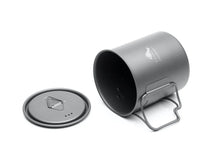 Load image into Gallery viewer, Toaks Light Titanium 450ml Cup with Lid (Ultralight Version)