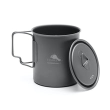 Load image into Gallery viewer, Toaks Light Titanium 450ml Cup with Lid (Ultralight Version)