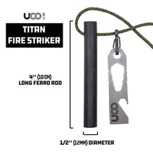Load image into Gallery viewer, UCO Titan Fire Striker Ferro Rod