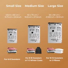 Load image into Gallery viewer, Flextail Vacuum storage Bags Pack of 4  (Various Sizes)