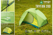 Load image into Gallery viewer, Vango Tryfan 200 2 Person Tent