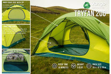 Load image into Gallery viewer, Vango Tryfan 200 2 Person Tent