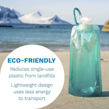 Load image into Gallery viewer, Vapur Wide Mouth 1.0L Folding Water Bottle (Various Colours)