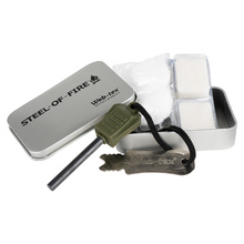 Load image into Gallery viewer, Web-Tex Steel-of-Fire Starter Kit