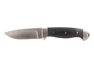 Whitby Black Pakkawood Sheath Knife (3.25