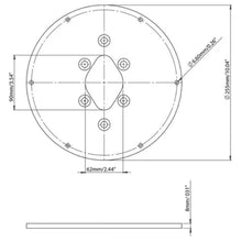 Load image into Gallery viewer, Camera plate 3 for modular Dual PowerTower